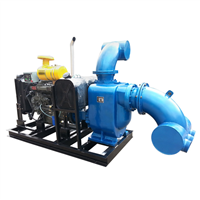 Drainage Trash Water Diesel Engine Pump
